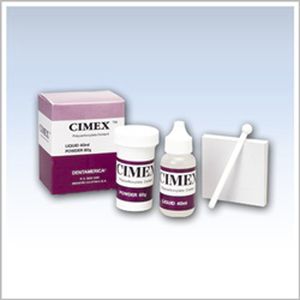 Стоматологический адгезив для зубных мостов - CIMEX - DENTAMERICA, Inc.   - для зубных коронок / для ортодонтических скоб
