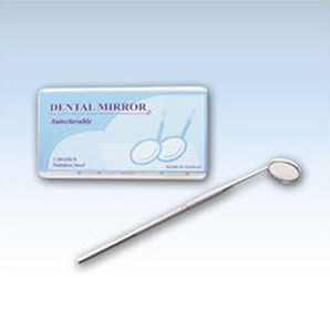 Зеркало для стоматологии - DENTAMERICA, Inc.   - малогабаритное / из нержавеющей стали / стерилизуемое в автоклаве