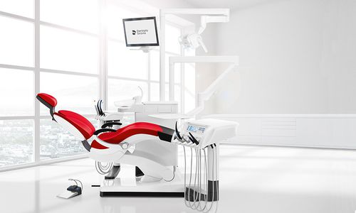 Компактная стоматологическая установка - Sinius - DENTSPLY MAILLEFER - с креслом / с монитором / с держателем инструментов
