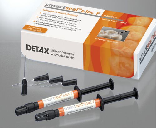Стоматологический материал из композита - smartseal® & loc / F - DETAX GmbH & Co. KG   - для восстановления зубов / для уплотнения каналов / прозрачный