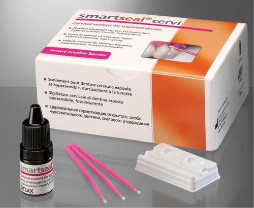 Стоматологический материал из фторлака - smartseal® cervi - DETAX GmbH & Co. KG   - для восстановления зубов / для уплотнения каналов