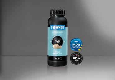 Стоматологический материал из полимера - FREEPRINT® TRYIN - DETAX GmbH & Co. KG   - для восстановления зубов / для 3D-печати / фотополимеризуемый