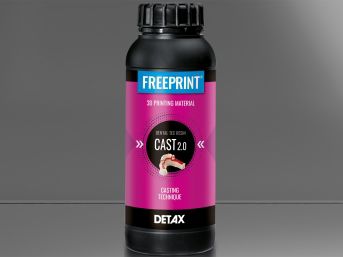 Стоматологический материал из полимера - FREEPRINT® cast 2.0 - DETAX GmbH & Co. KG   - для 3D-печати / литьевой / для моделирования