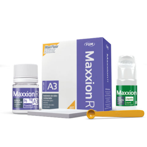 Стоматологический адгезив для восстановления зубов - MAXXION R - FGM Dental Products - стеклоиономер / жидкость