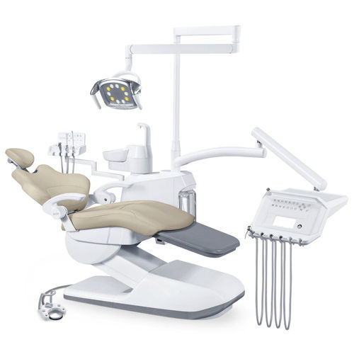 Стоматологическая установка с креслом - AL-388SD - Foshan Anle Medical Apparatus - с гибким подголовником / с аппаратом для гигиены / с держателем инструментов