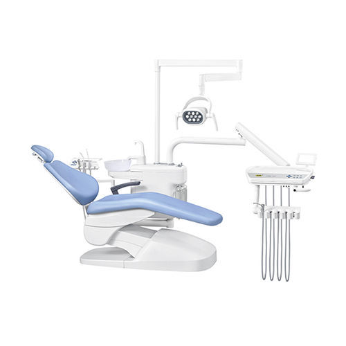 Стоматологическая установка с креслом - AL-398AA - Foshan Anle Medical Apparatus - с гибким подголовником / с аппаратом для гигиены / с держателем инструментов