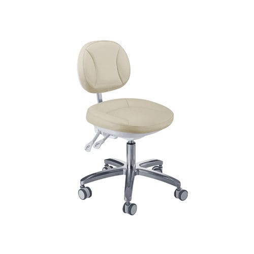 Табурет для стоматологии - 338B  - Foshan Anle Medical Apparatus - с регулируемой высотой / со спинкой / на роликах