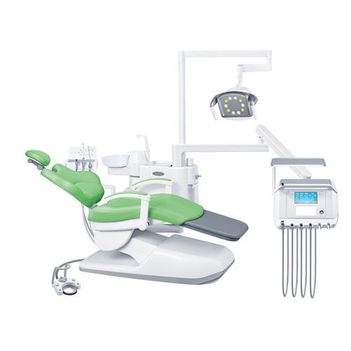 Стоматологическая установка с электрическим креслом - AL-388SA - Foshan Anle Medical Apparatus - с гибким подголовником / с аппаратом для гигиены / с держателем инструментов