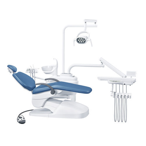 Стоматологическая установка с гибким подголовником - AL-398BB - Foshan Anle Medical Apparatus - с аппаратом для гигиены / с держателем инструментов / со светодиодной подсветкой