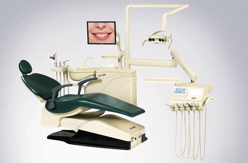 Стоматологическая установка с креслом - ZC-S500 - Foshan Joinchamp Medical Device - с монитором / с держателем инструментов / с освещением