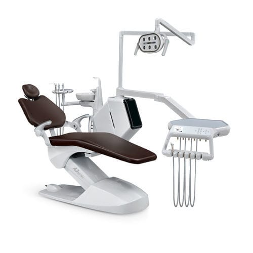 Стоматологическая установка с электрическим креслом - A3L - Foshan Roson Medical Instrument - компактная / переносная / с гибким подголовником