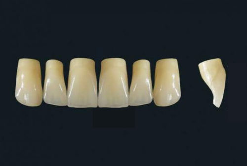 Стоматологический протез из акрилового полимера - TRIBOS 501 VR43-UJ-C3 - GEBDI Dentalproducts GmbH   - для передних зубов