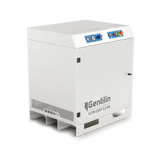 Медицинский компрессор - QUBE DRY 300 HS - Gentilin - воздухоосушитель / без масла / бесшумный