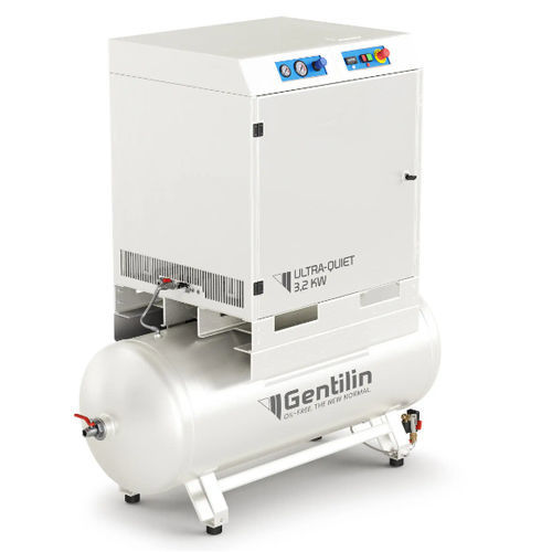 Медицинский компрессор - QUBE DRY 550/270 H - Gentilin - воздухоосушитель / без масла / бесшумный