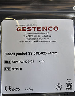 Ортодонтическая нить NiTi - CITIZEN  - Gestenco International AB   - из нержавеющей стали