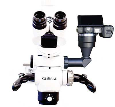 Микроскоп для медосмотра ЛОР - A-Series™ - Global Surgical Corporation   - на роликах / потолочный / настенный