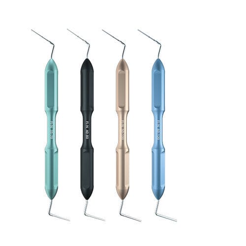 Двойной стоматологический штопфер - Fi-N DTE - Guilin Woodpecker Medical Instrument Co., Ltd.   - для восстановления зубов / из нержавеющей стали / NiTi