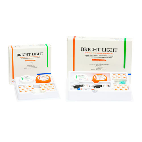 Стоматологический материал из гибридного композита - Bright Light Hybrid - DMP - для восстановления зубов / для зубных виниров / для задних зубов