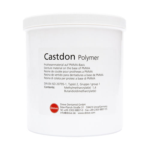 Стоматологический материал из PMMA - Castdon - Dreve Dentamid GmbH   - для восстановления зубов / в форме порошка