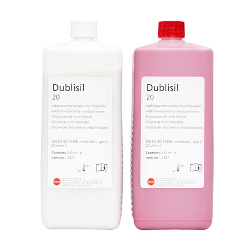 Стоматологический материал из силикона - Dublisil® 20 - Dreve Dentamid GmbH   - дублирования