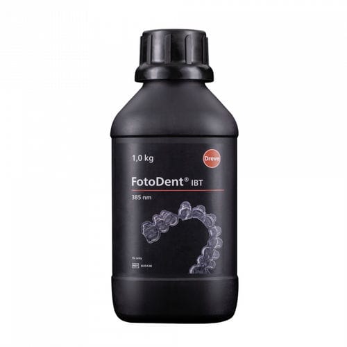 Стоматологический материал из полимера - FotoDent® IBT - Dreve Dentamid GmbH   - для 3D-печати / для ортодонтических скоб / прозрачный
