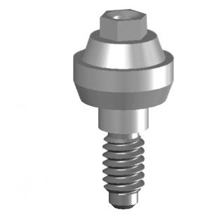 Абатмент из титана - PCV41-48-HI - EASY SYSTEM IMPLANT - внутренний / прямой / винтовой