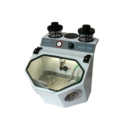 Пневматический пескоструйный аппарат - ALOX 2001 2M+R - EFFEGI BREGA SRL - 2 резервуара