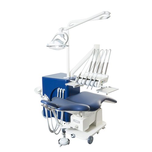 Стоматологическая установка с гибким подголовником - UnicLine - Heka Dental - мобильная / переносная / с держателем инструментов