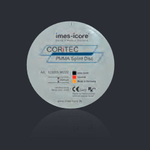 Стоматологический материал из PMMA - imes-icore GmbH - для терапевтических желобов / высоко транслюцентный