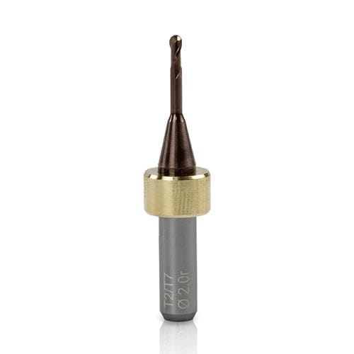 Фреза для стоматологии - T2/T7 - imes-icore GmbH - из металла / для фрезерования / короткая