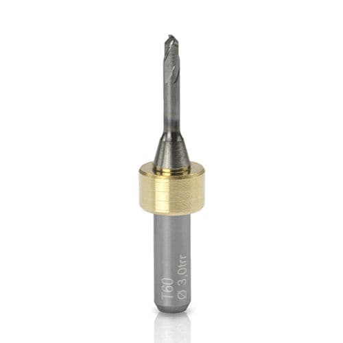 Фреза для стоматологии - T60 - imes-icore GmbH - из металла / для фрезерования / короткая