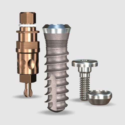 Цилиндрический зубной имплантат - SWISHPLUS™  - Implant Direct Europe - из титана / восьмигранный внутренний / внутренний