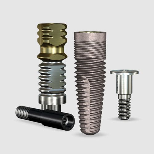 Конический зубной имплантат - REPLANT™  - Implant Direct Europe - из титана / конический / внутренний трехлопастный