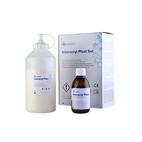 Стоматологический материал из акрила - INTERACRYL PLAST - Interdent - для оттискных ложек / для стоматологической лаборатории / для моделирования