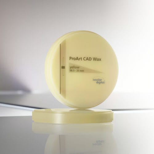 Стоматологический материал из керамики - ProArt CAD® - Ivoclar Vivadent - из воска / CFAO