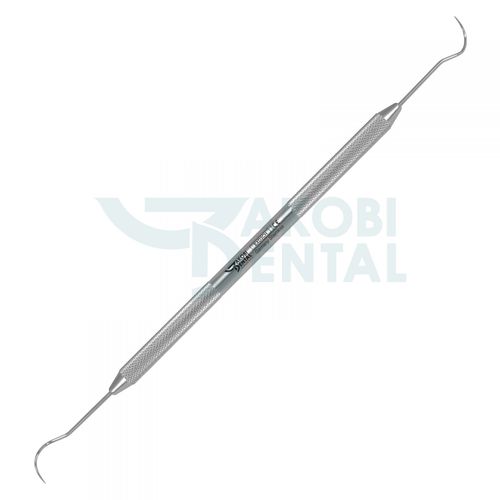 Стоматологический зонд для диагностики - EXD3CH - Jakobi Dental GmbH - двойной / из нержавеющей стали / со стандартной ручкой