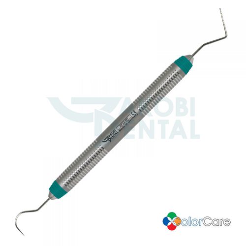 Пародонтальный стоматологический зонд - XP23/W7 - Jakobi Dental GmbH - двойной / из нержавеющей стали / с цветным кодом