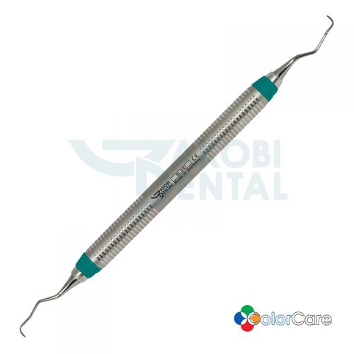 Универсальная кюретка - SL3/47 - Jakobi Dental GmbH - по Лангеру / из нержавеющей стали / ручка ColorCare