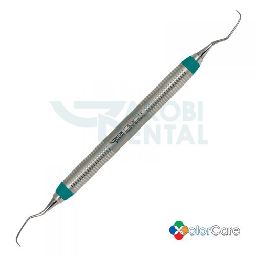 Универсальная кюретка - SL5/67 - Jakobi Dental GmbH - по Лангеру / из нержавеющей стали / ручка ColorCare