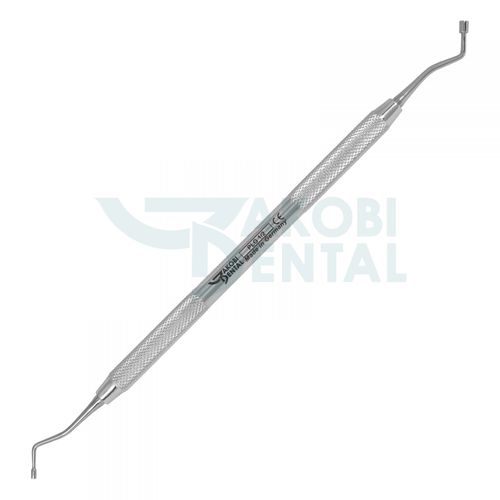 Двойной стоматологический штопфер - PLG1/2 - Jakobi Dental GmbH - для восстановления зубов / из нержавеющей стали / с зубцами
