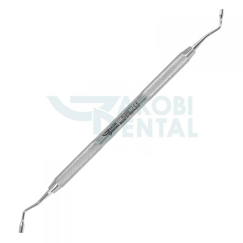 Двойной стоматологический штопфер - PLGH2 - Jakobi Dental GmbH - для восстановления зубов / из нержавеющей стали / гладкий
