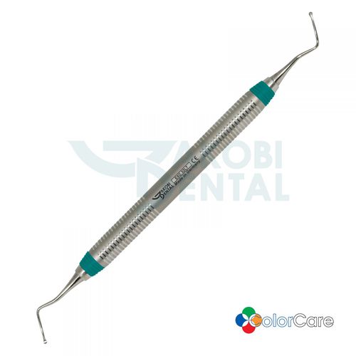 Эндодонтический экскаватор ручка ColorCare - EXC32L7 - Jakobi Dental GmbH - двойной / из нержавеющей стали