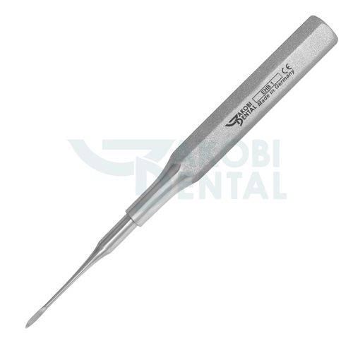 Двойной стоматологический люксатор - EHB1 - Jakobi Dental GmbH - Heidbrink / из нержавеющей стали / противоскользящая ручка