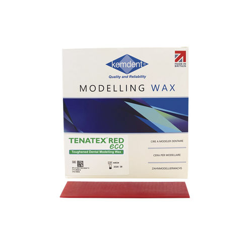 Стоматологический материал из воска - TENATEX RED ECO - KEMDENT ASSOCIATED DENTAL PRODUCTS LTD   - для стоматологической лаборатории