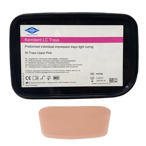 Стоматологический материал из акрила - PAT20 sries - KEMDENT ASSOCIATED DENTAL PRODUCTS LTD   - для оттискных ложек / для стоматологической лаборатории / пастообразный
