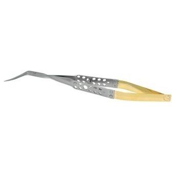 Пародонтальный зажим - TF-L - Laschal Surgical, Inc.   - для захвата тканей / изогнутый