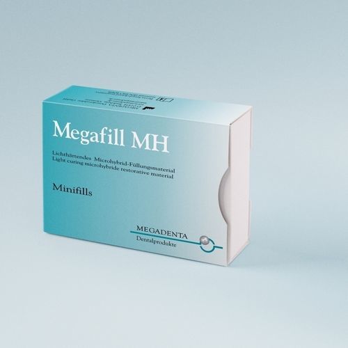 Стоматологический материал из гибридного композита - Megafill MH - MEGADENTA Dentalprodukte GmbH   - для восстановления зубов / для распломбирования канала / паста