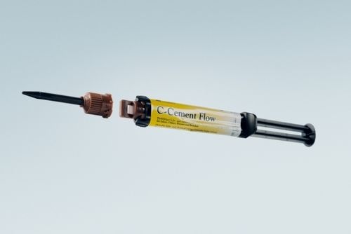 Стоматологический адгезив для зубных мостов - C-Cement Flow - MEGADENTA Dentalprodukte GmbH   - для зубных коронок / для стоматологических вкладок / для стоматологических накладок