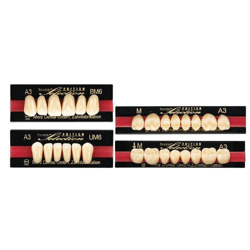 Стоматологический протез из акрила - Polystar® Selection EDITION - Merz Dental GmbH   - для передних зубов / для задних зубов