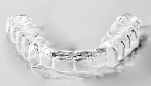 Стоматологический материал из PMMA - M-PM® crystal - Merz Dental GmbH   - из термопластика / для терапевтических желобов / литьевой